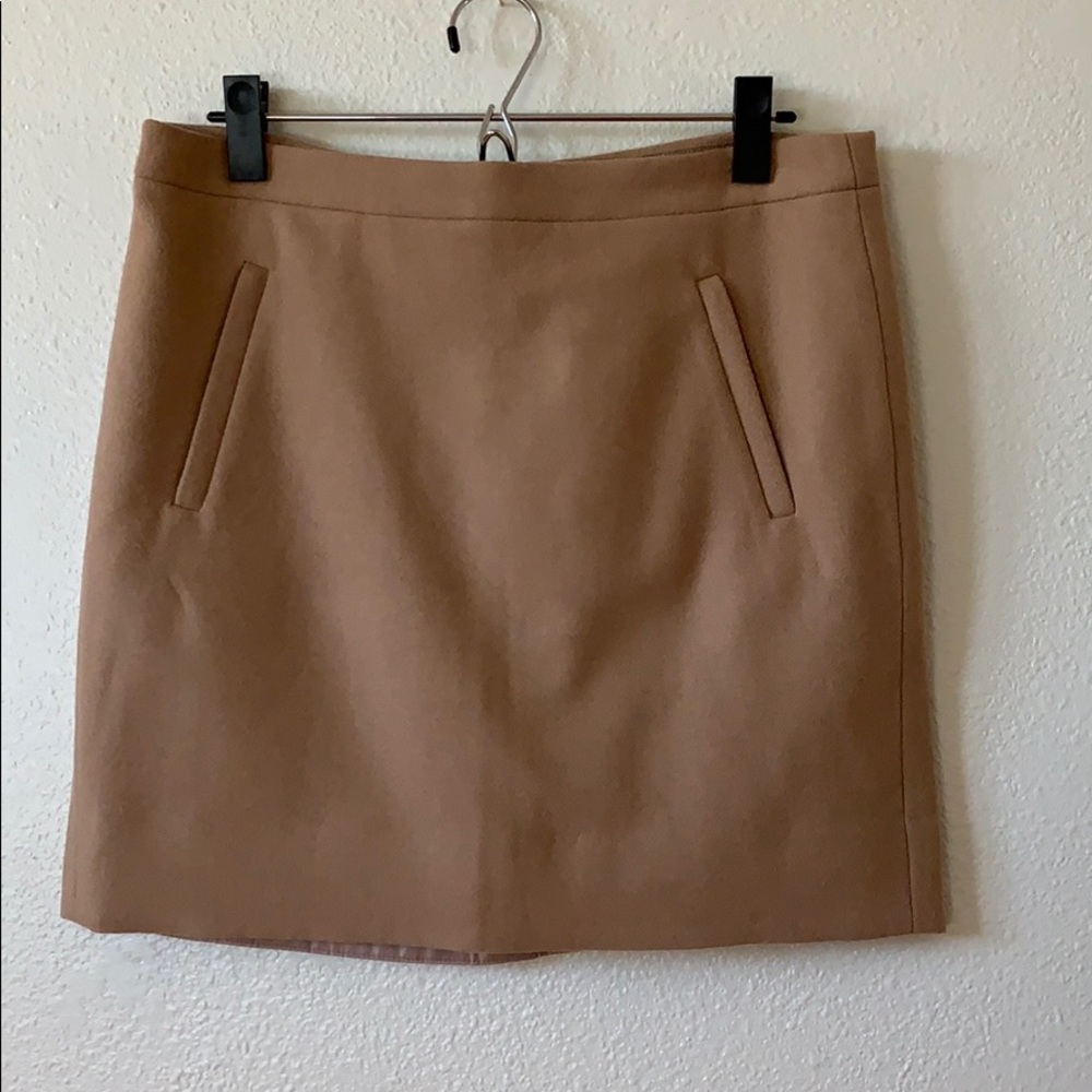 NWOT J.Crew Factory Wool Mini-skirt